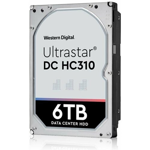 Жесткий диск HDD Western Digital 0B36039 Ultrastar /SATA III/6 TB 7200об/мин/Скорость чтения 233МБайт/с Скорость записи
