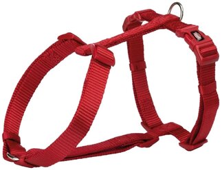 Шлейка TRIXIE Premium H-harness XS-S красный