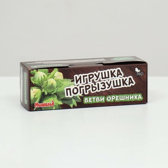 Мышильд лакомство игрушка-погрызушка для грызунов Ветви орешника