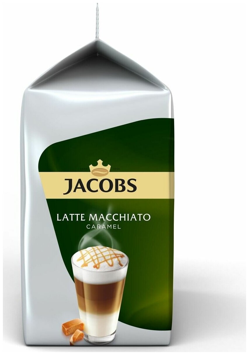 Кофе в капсулах Tassimo Latte Macchiato Caramel, 5 упаковок по 16 капсул - фотография № 6