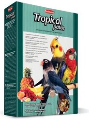 Padovan корм Tropical Patee с фруктами для средних попугаев, 700 г