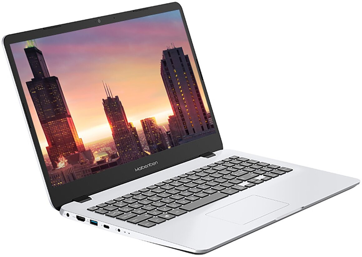 Ноутбук MAIBENBEN M547 M5471SB0LSRE1 (15.6", Ryzen 7 Pro 4750U, 8Gb/ SSD 512Gb, Radeon Graphics) Серебристый - фото №2