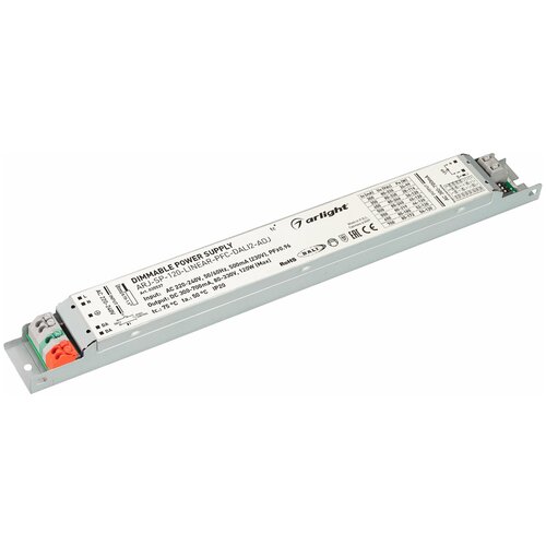 Блок питания токовый (AC-DC) 700mA 120W 035537 ARJ-SP-120-LINEAR-PFC-DALI2-ADJ металл