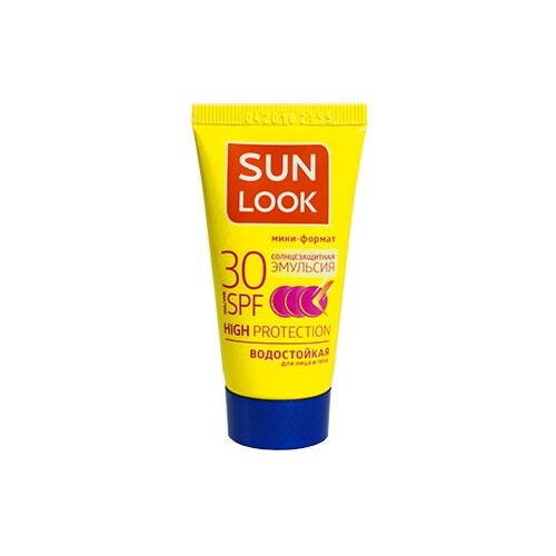 Эмульсия для тела SUN LOOK солнцезащитная водостойкая SPF-30 mini 30 мл