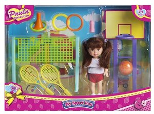 Фото Игровой набор M&C Toy Centre Paula Летние развлечения, 10 см, MC23040c