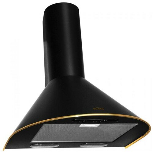 Вытяжка каминная Elikor Эпсилон 60П-430-П3Л черныйзолотистый управление ползунковое 1 мотор 814000₽