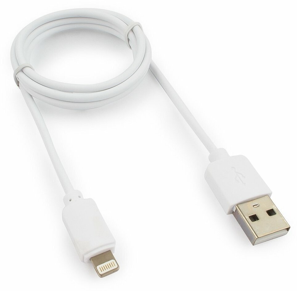 Кабель Lightning 1м Гарнизон круглый GCC-USB2-AP2-1M - фото №2