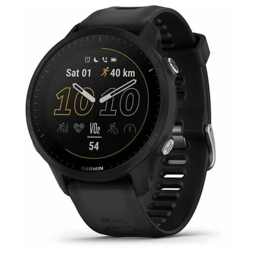 Умные часы Garmin Forerunner 955 с черным ремешком