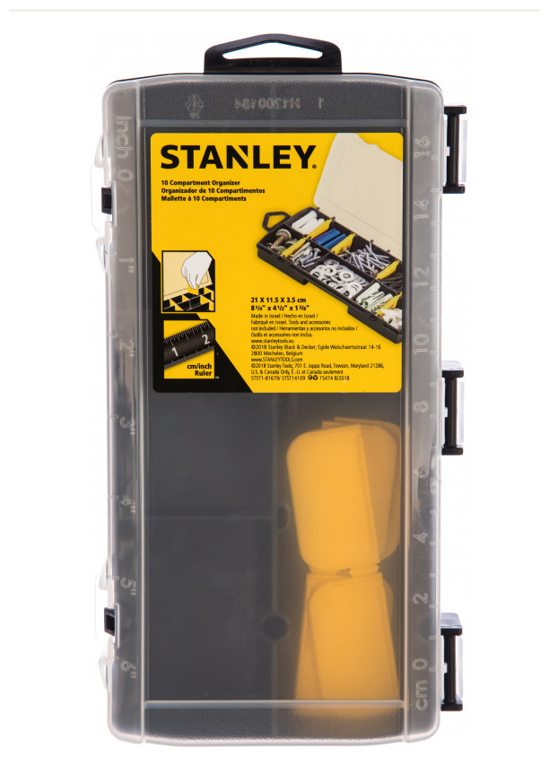 Ящик для инструментов Stanley, органайзер для инструментов - фотография № 2