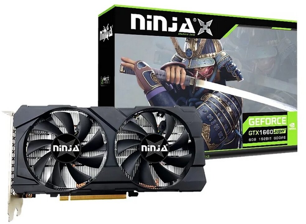 Видеокарта Sinotex Ninja GeForce GTX1660 Super (NF166SF66F)