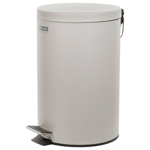 Ведро-контейнер для мусора (урна) OfficeClean Professional, 12л, серое, матовое (арт. 305614)