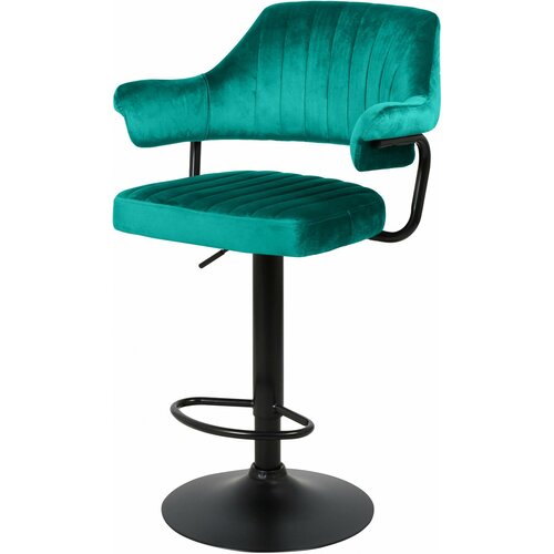 Комплект барных стульев Кантри WX-2917 Зеленый велюр, 2 шт.