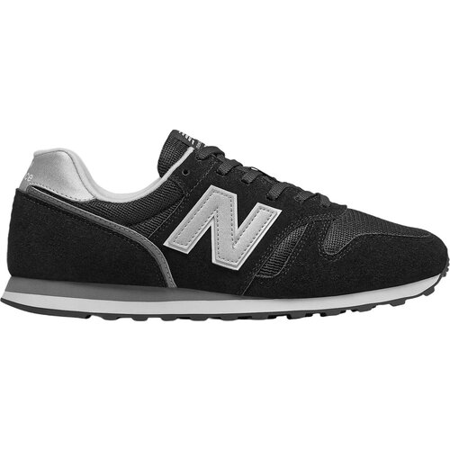 фото Кроссовки new balance new 373, беговые, для фитнеса, натуральная кожа, размер 9,5 us, черный