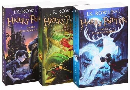 Гарри Поттер, Набор 1-3 книги на английском языке - фото №3
