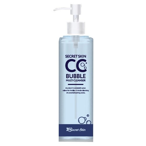 Secret Skin средство для снятия макияжа, BB и СС кремов Secret Skin CC Bubble Multi Cleanser, 210 мл, 1 шт.