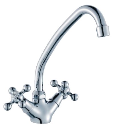 Смеситель для кухни 1/2 кер HB4519 HAIBA п/шпильку