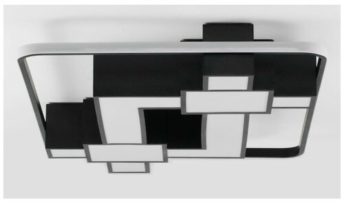 Светильник потолочный светодиодный Moderli V1051-CL Brass LED98W черный белый