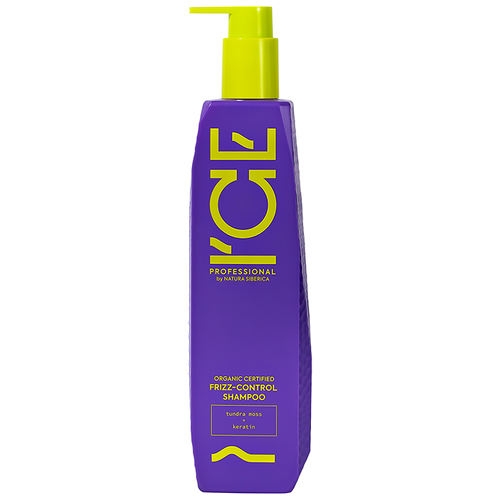 Шампунь для волос ICE Professional Organic Salon Care Frizz-control Дисциплинирующий 300 мл