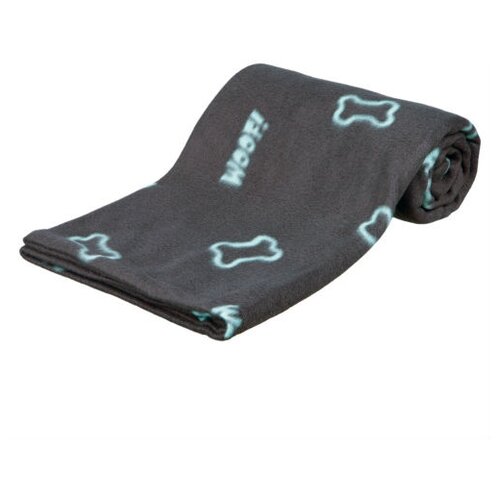 фото Подстилка-плед для собак trixie barney blanket 150х100 см темно-серый