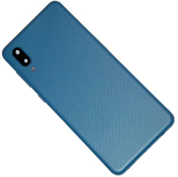 Задняя крышка для Samsung SM-A022F (Galaxy A02) <синий>