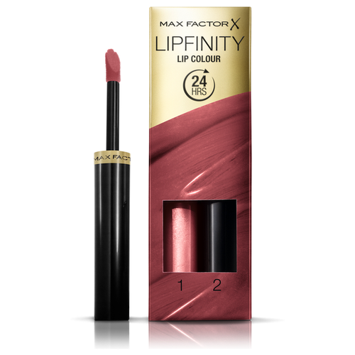 Max Factor Набор для макияжа губ Lipfinity Lip Colour стойкая, оттенок 108 Frivolous 6 цветов восхитительный увлажняющий блеск для губ водостойкий макияж помада для губ стойкая жидкая помада оттенок слеза блеск для губ