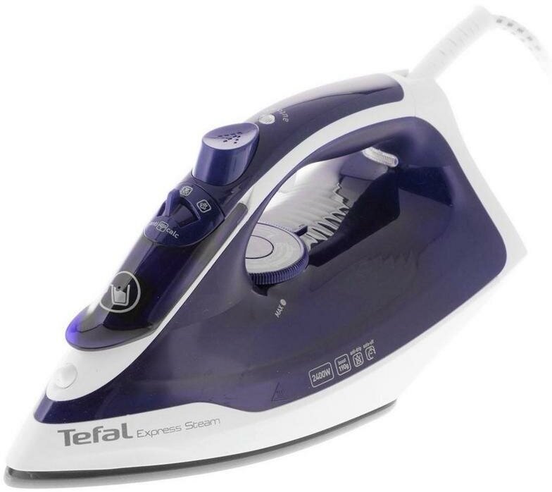 Утюг TEFAL FV2837E0, 2400Вт, белый [1830008193] - фото №14