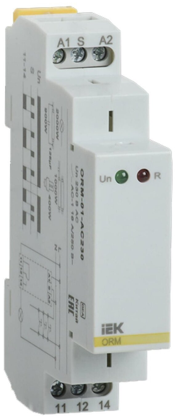 IEK Импульсное реле Orm. 1 конт. 230 В AC ORM-01-AC230