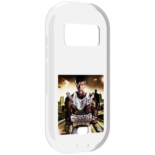 Чехол MyPads 50 Cent - Gun Bros для UleFone Armor 15 задняя-панель-накладка-бампер