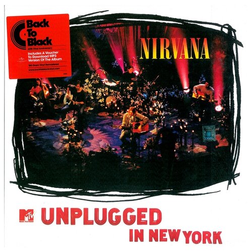 Geffen records Nirvana. MTV Unplugged In New York (виниловая пластинка) виниловая пластинка geffen records nirvana mtv unplugged in new york