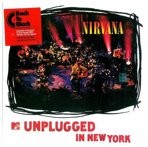 Nirvana MTV Unplugged In New York Виниловая пластинка UMC/Geffen - фото №1