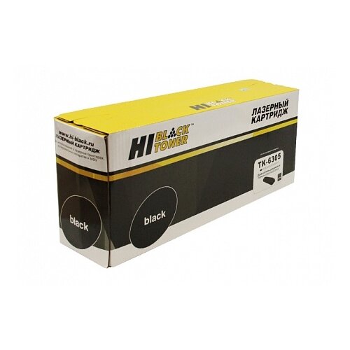 Картридж Hi-Black HB-TK-6305, 35000 стр, черный тонер kyocera mita taskalfa 3500i 4500i 5500i tk 6305 tk 6705 с девелопером 860 г канистра master 35к