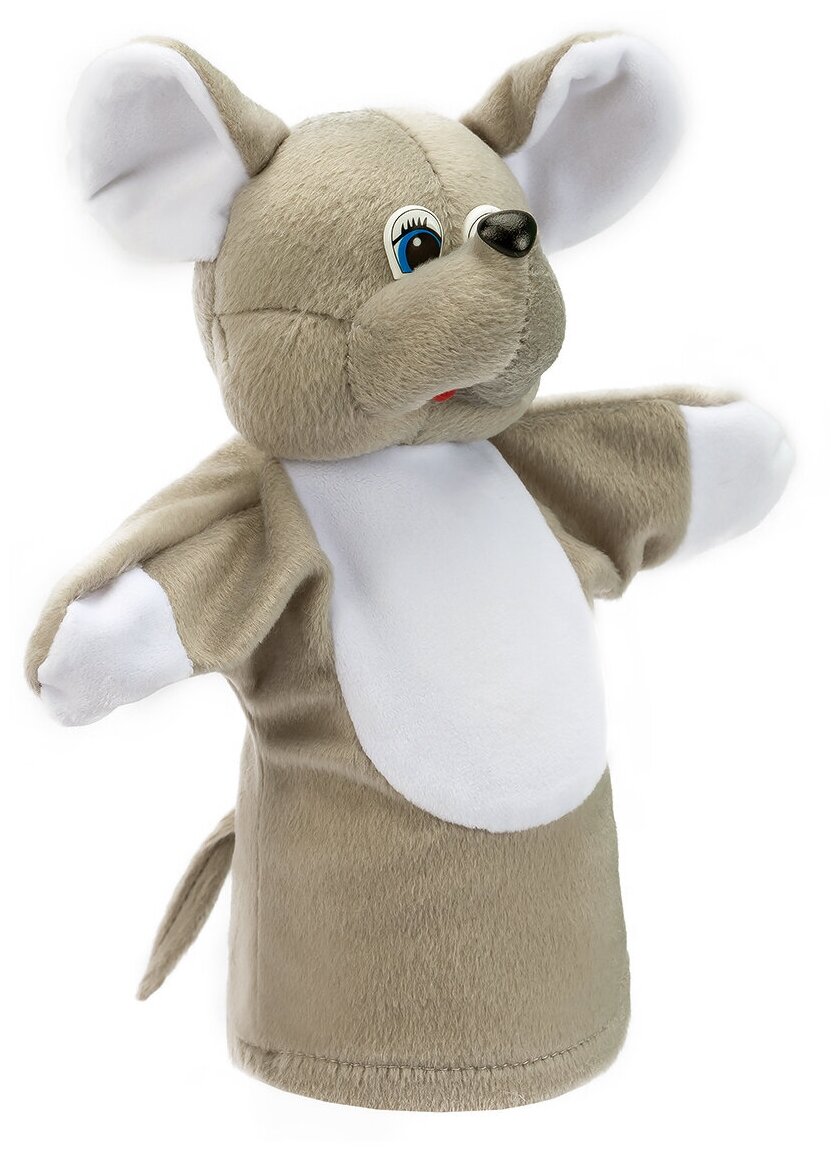 Кукла-рукавичка Мышка, мягкая игрушка для кукольного театра, кукла-перчатка