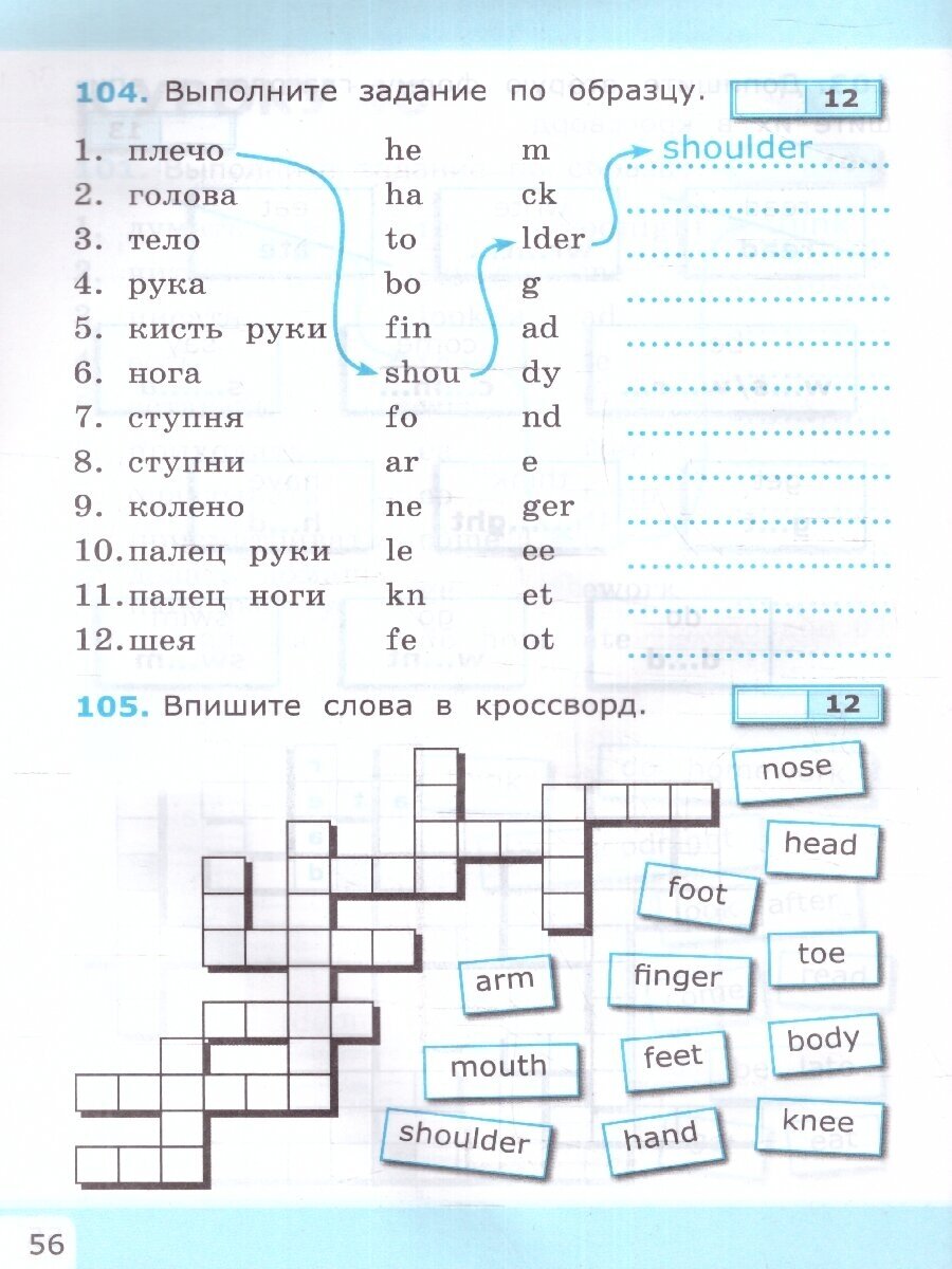 Английский язык. 3 класс. Учим слова. К учебнику И. Н. Верещагиной, Т. А. Притыкиной - фото №3