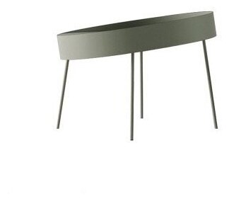 Кофейные столики в стиле COIN cocktail table by Roche Bobois (зеленый средний 60*48 см)