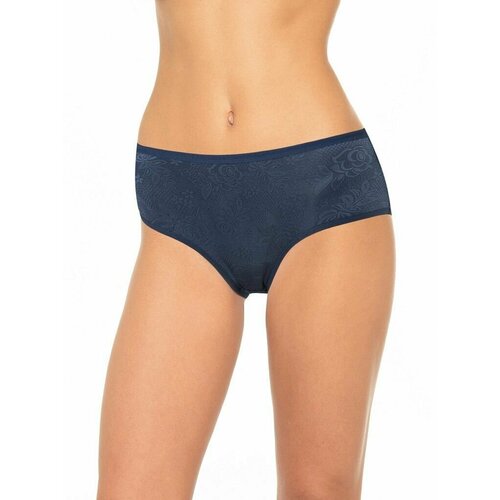 фото Трусы слипы dentelle, завышенная посадка, размер xxxl, бордовый