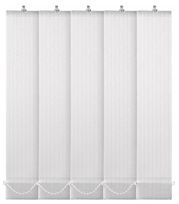 Комплект ламелей для вертикальных жалюзи «Магнолия», 5 шт, 180 см, цвет белая 5205001 - фотография № 1