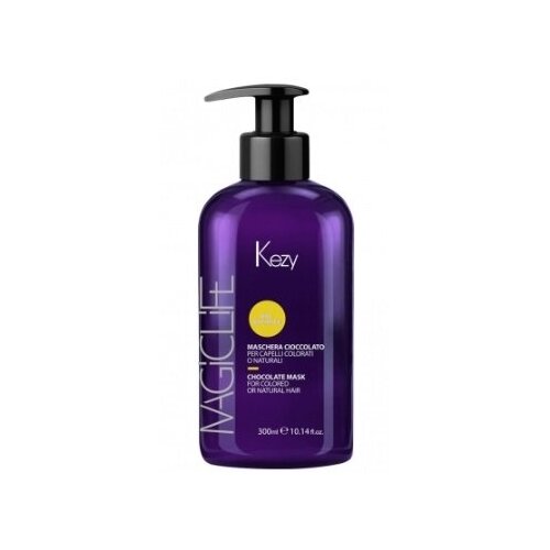 KEZY Magic Life Маска для волос Шоколад, 1000 г, 300 мл, бутылка kezy magic life blond hair спрей против желтизны несмываемый 150 мл