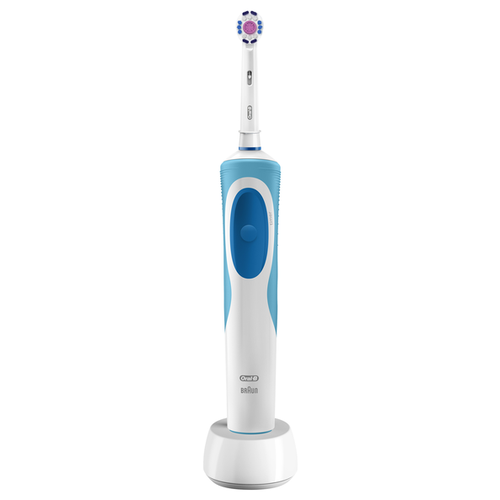 Электрическая эубная щетка Oral-B Vitality 3D White D12.513, белый/голубой