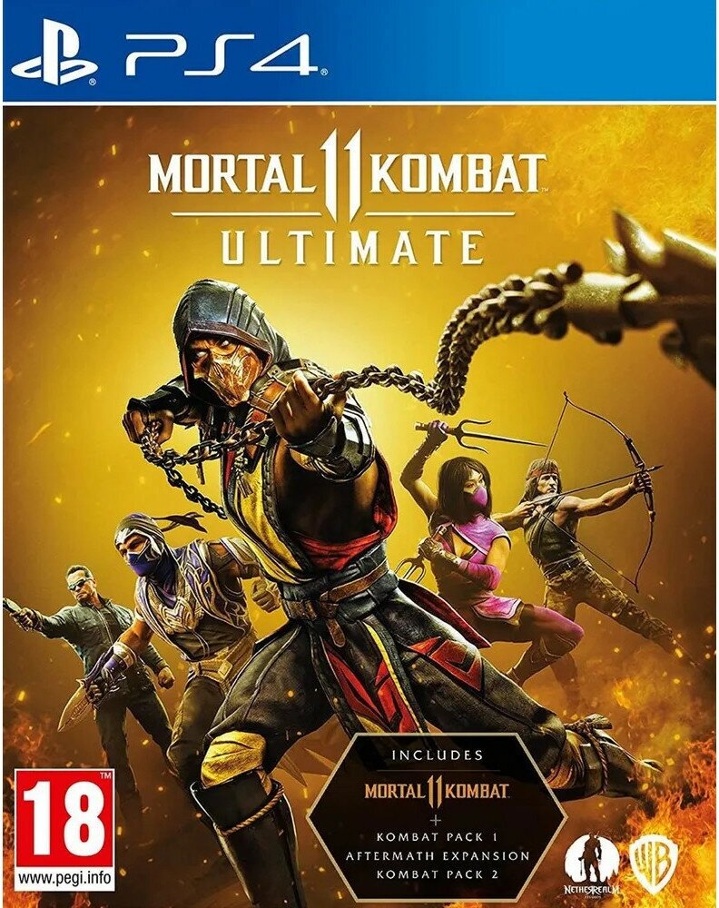 Игра Mortal Kombat 11 Ultimate Edition PS4