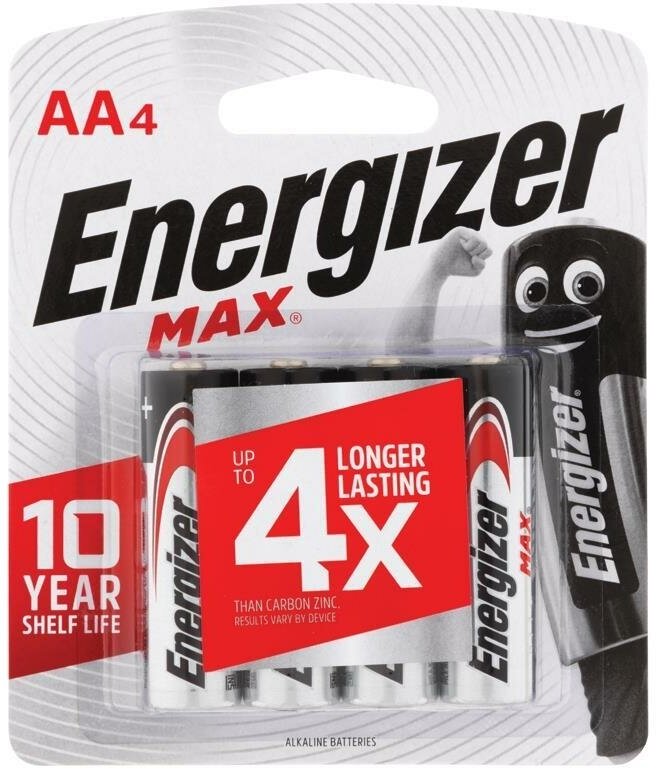 AA Батарейка Energizer Max, 16 шт. - фото №5