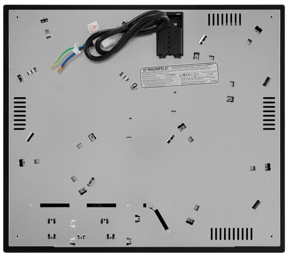 Электрическая варочная панель MAUNFELD CVCE594SMDBK - фотография № 14