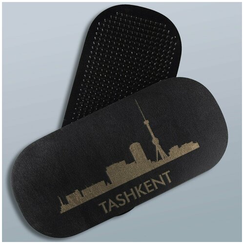 фото Доска садху со статичными гвоздями для йоги овал города ташкент - 1961 woodart