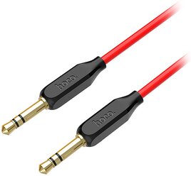 Кабель HOCO UPA11 Jack-3.5mm (TRS,male) на Jack-3.5mm (TRS,male) AUX, 1 метр, для Автомобильной стереосистемы.