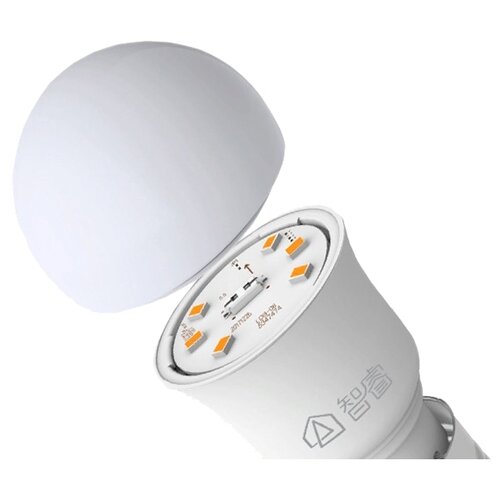 фото Лампа светодиодная xiaomi zhirui light bulb white, e27, 5вт