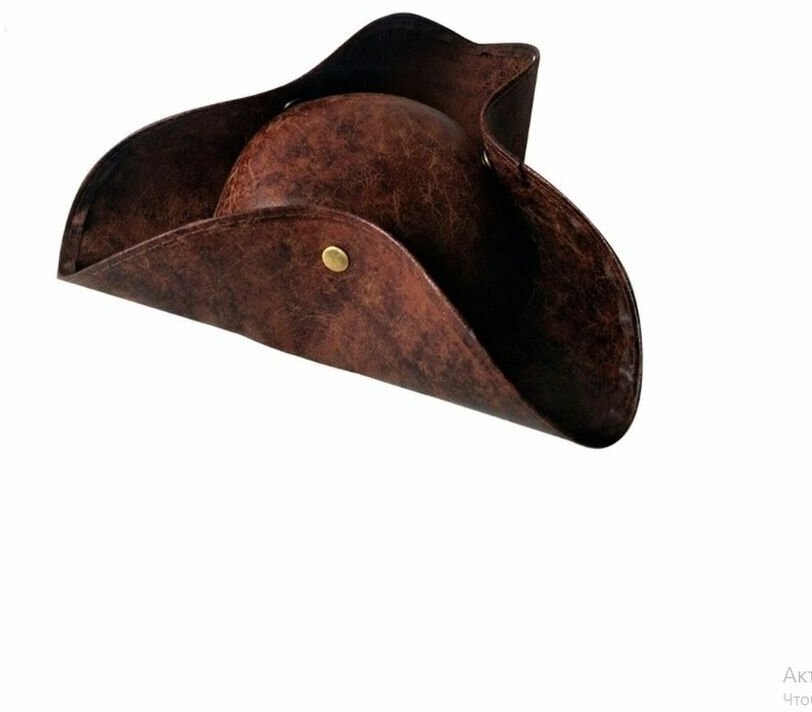 Аксессуар для головы Сфера Пиратский, для гостей и фотосессии, текстиль, чёрная, 1 шт. — фото 1