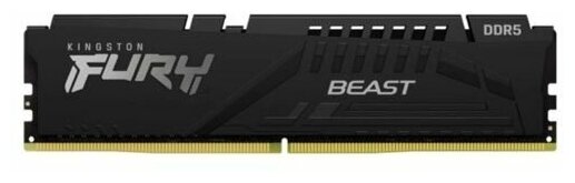 Модуль памяти Kingston 16GB DDR5 5600 DIMM FURY Beast Black EXPO Gaming Memory KF556C36BBE-16 Non-ECC, CL36 , 1.25V, 1RX8 , RTL