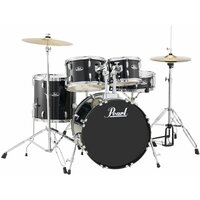 Pearl RS505C/C31 ударная установка из 5-ти барабанов, цвет Jet Black, стойки и тарелки в комплекте