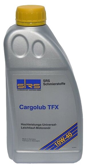 Моторное масло SRS CARGOLUB TFX 10W-40 1л