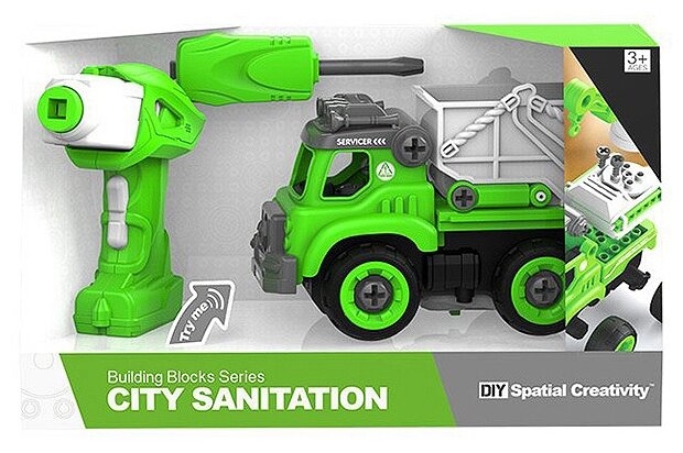 Конструктор DIY Spatial Creativity LM8042-YZ-1 City Sanitation