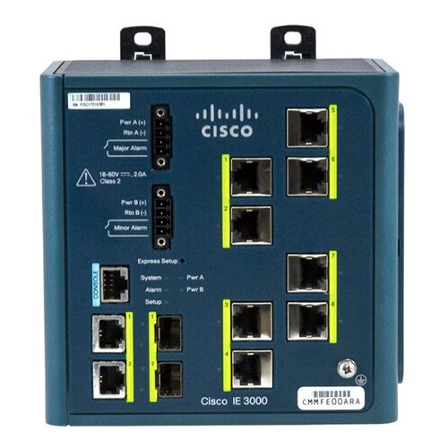 Коммутатор Cisco Catalyst IE-3000-8TC коммутатор cisco catalyst ie 3000 4tc